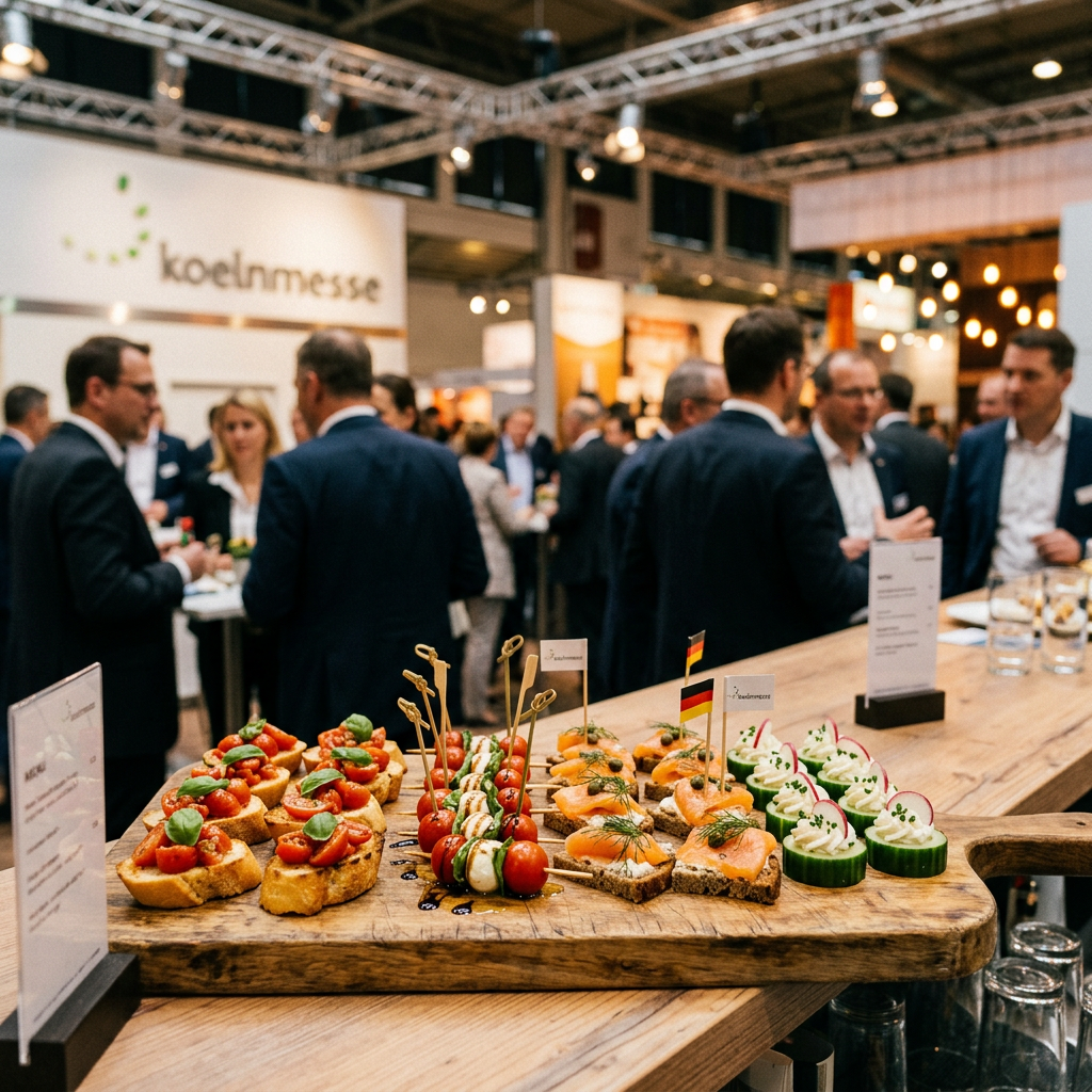 Fingerfood Platte für Aussteller in Köln
